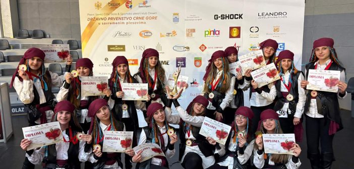 Dva zlata za “Dugine” koreografije