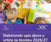 ELEKTRONSKI UPIS DJECE U VRTIĆE POČEO DANAS, TRAJE DO 15. JUNA