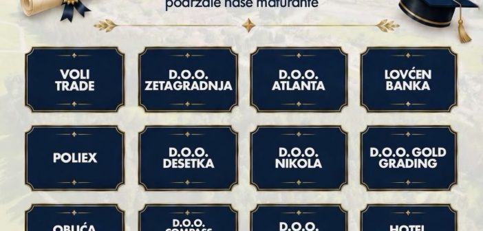 Opština Berane: Zahvalnost provrednicima koji su podržali maturante