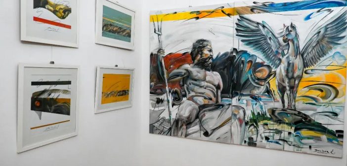 IZLOŽBA SLIKA ,,SUSRET ODJEKA” – FOTO GALERIJA