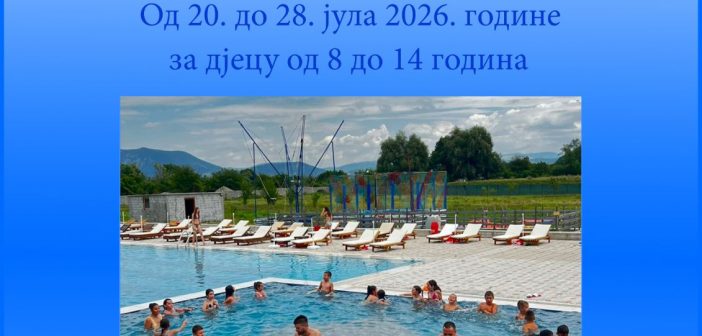 PRIJAVE ZA ŠKOLU PLIVANJA SU OTVORENE!