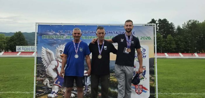 NOVO ZLATO ZA BERANE: BORISLAV BORO ANĐIĆ NAJBOLJI U BACANJU KUGLE